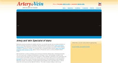 Desktop Screenshot of idahoarteryandvein.com